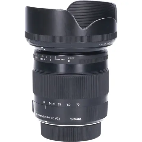 Tweedehands Sigma 17-70mm f/2.8-4.0 DC OS HSM Macro Contemporary Nikon CM4323