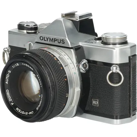 Tweedehands Olympus OM-1 + Olympus Auto-S Zuiko 50mm f/1.8 CM3216