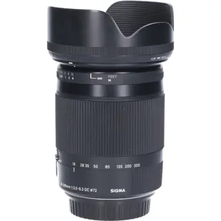 Tweedehands Sigma 18-300mm f/3.5-6.3 DC OS HSM Macro Contemporary Canon CM3891