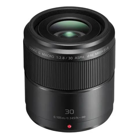 Panasonic Lumix G Macro 30mm f/2.8 ASPH Mega OIS - Zwart