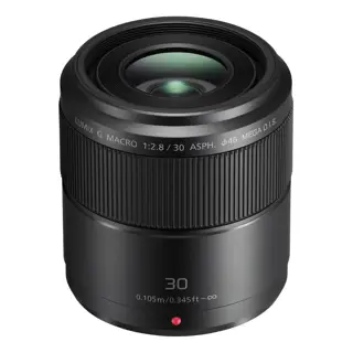 Panasonic Lumix G Macro 30mm f/2.8 ASPH Mega OIS - Zwart