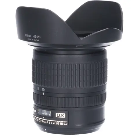 Tweedehands Nikon AF-S 10-24mm f/3.5-4.5G ED DX CM3837