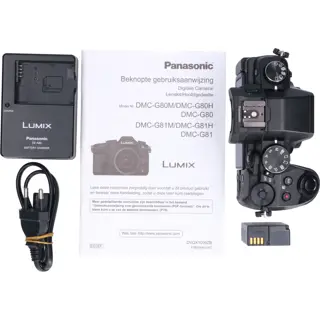 Tweedehands Panasonic DMC-G80 Body CM3984