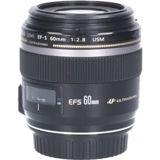 Tweedehands Canon EF-S 60mm f/2.8 Macro USM CM3314
