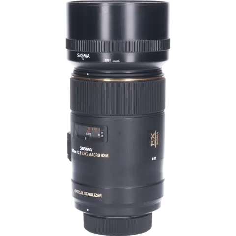 Tweedehands Sigma 105mm f/2.8 EX DG OS HSM Macro Nikon CM3541