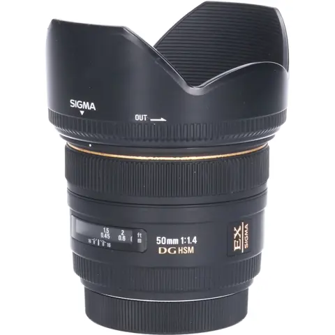 Tweedehands Sigma 50mm f/1.4 EX DG HSM Canon-AF CM4266