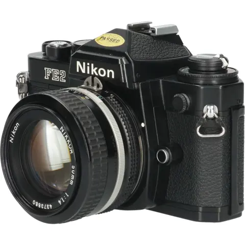 Tweedehands Nikon FE2 SLR + Nikkor 50mm f/1.4 CM3202