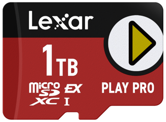 Lexar MicroSD Express 7.1 Play Pro 1TB (104MB/s w/ UHS-I)
