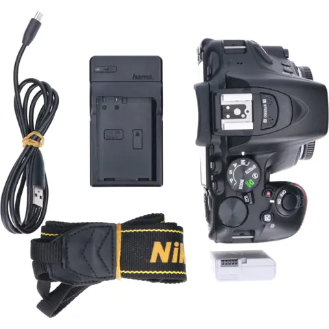 Tweedehands Nikon D5600 Body Zwart CM4409
