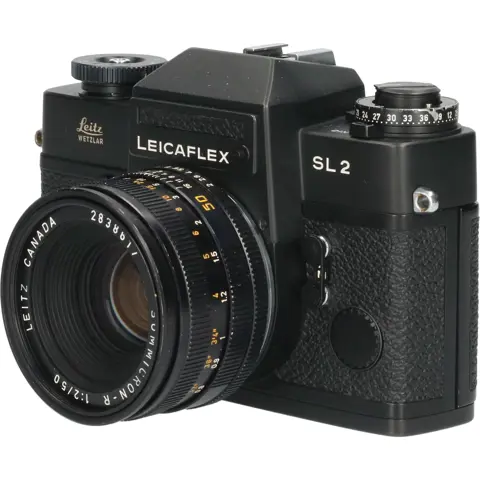Tweedehands Leica Leicaflex SL2 + Summicron-R 50mm F/2 CM3178