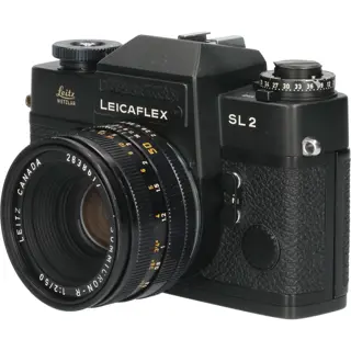 Tweedehands Leica Leicaflex SL2 + Summicron-R 50mm F/2 CM3178
