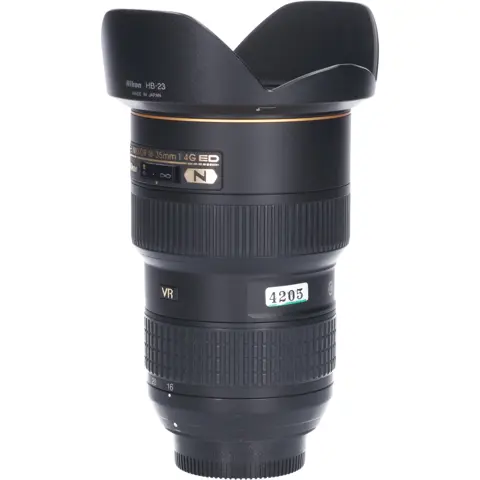 Tweedehands Nikon AF-S 16-35mm f/4.0G ED VR CM4205