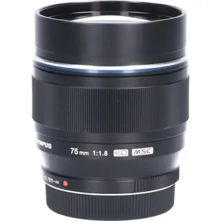 Tweedehands Olympus M.Zuiko Digital ED 75mm f/1.8 - Zwart CM3159