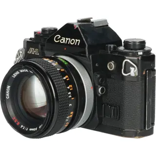 Tweedehands Canon A-1 + Canon FD 50mm f/1.4 SSC CM3169