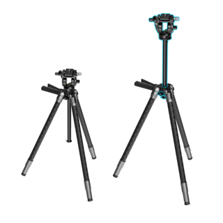 SmallRig 5305 SmallRig X Potato Jet Tribex SE Hydraulic Tripod