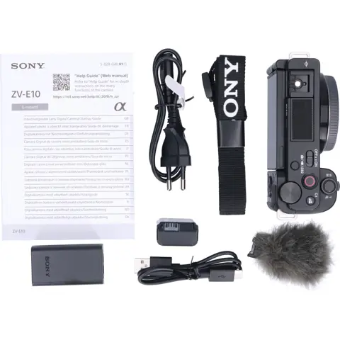 Tweedehands Sony ZV-E10 Body CM3254