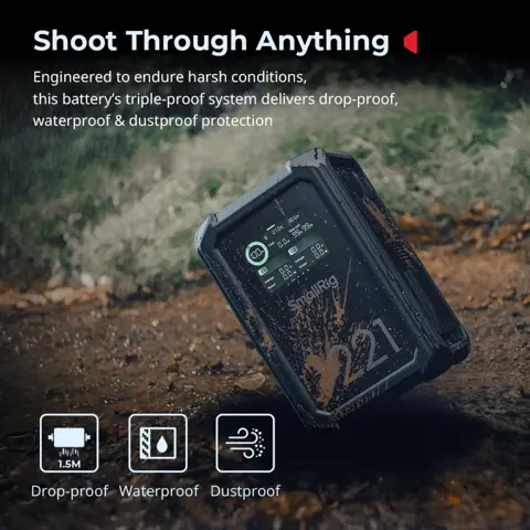 SmallRig 4985 X-Touch Smart Triple-Proof V Mount Battery