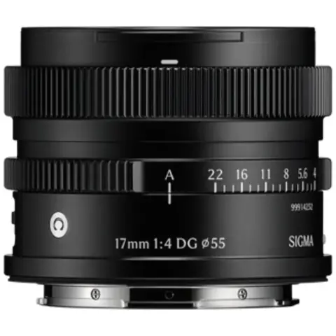 Sigma 17mm f/4.0 DG (C) Black Sony E
