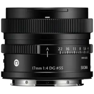 Sigma 17mm f/4.0 DG (C) Black Sony E