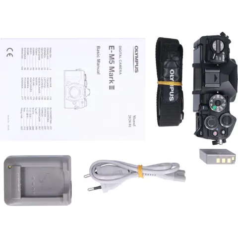 Tweedehands Olympus OM-D E-M5 Mark III Body Zwart CM3346