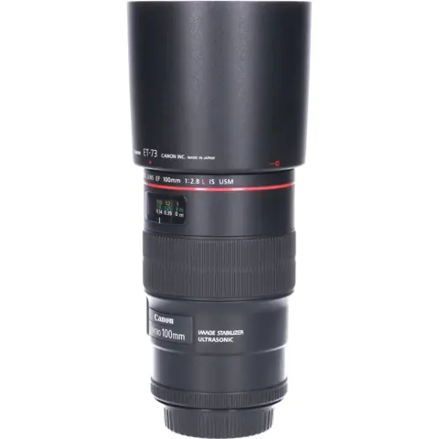 Tweedehands Canon EF 100mm f/2.8L IS Macro USM CM3337