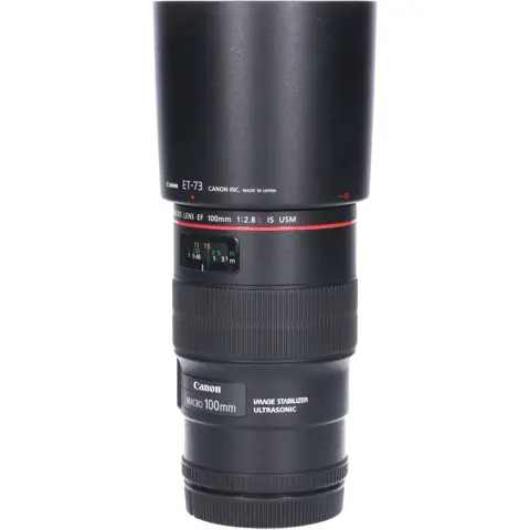 Tweedehands Canon EF 100mm f/2.8L IS Macro USM CM3758