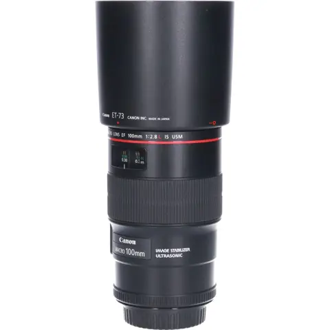 Tweedehands Canon EF 100mm f/2.8L IS Macro USM CM3951