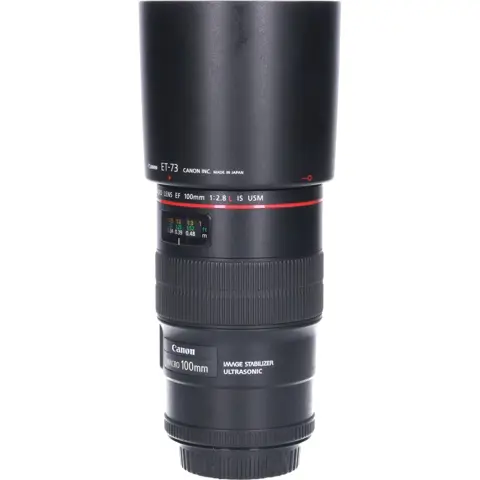 Tweedehands Canon EF 100mm f/2.8L IS Macro USM CM3452