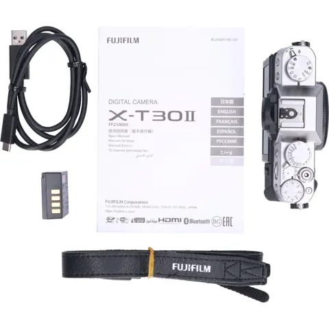 Tweedehands Fujifilm X-T30 II Zilver Body CM3362