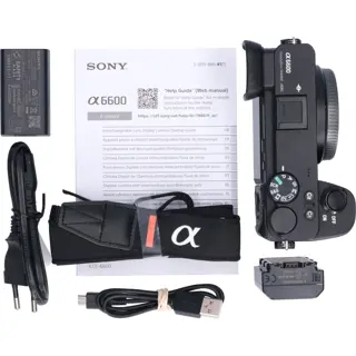 Tweedehands Sony A6600 Body Zwart CM4252