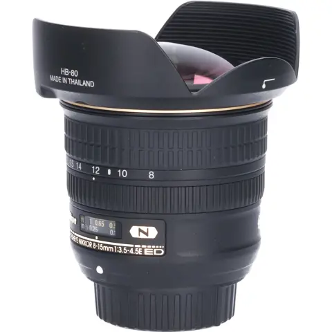 Tweedehands Nikon AF-S 8-15mm f/3.5-4.5E ED Fisheye CM4240