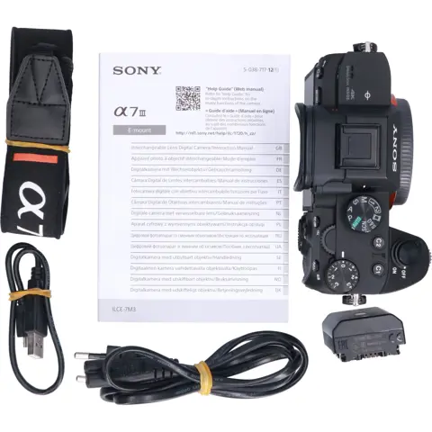 Tweedehands Sony A7 III Body CM3852