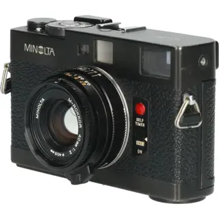 Tweedehands Minolta CLE + M-ROKKOR 40mm F/2 CM3902