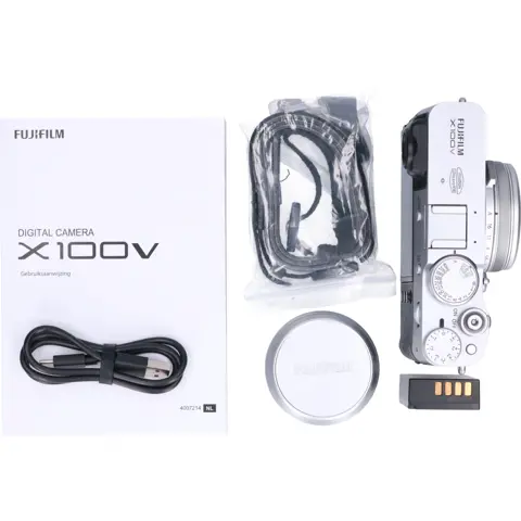 Tweedehands Fujifilm X100V Silver CM3963
