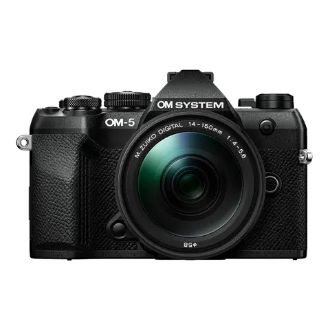 OM System OM-5 Mark II Zwart + 14-150mm f/4.0-5.6 II