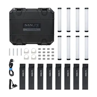 Nanlite Pavotube II 6XR LED RGBWW Pixel Tube Light 8KIT