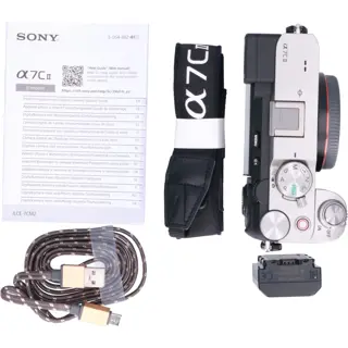 Tweedehands Sony A7C II Body Silver CM3133