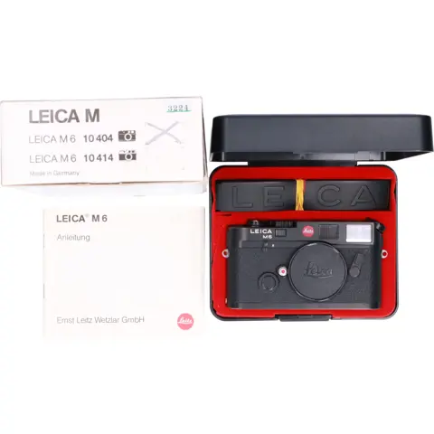 Tweedehands Leica M6 zwart CM3224