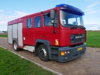 MAN M 18 MC Dutch Fire Brigade Tanker 162kW 47.000km !!! *** 6599 EX BTW **