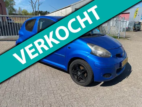 Toyota Aygo 1.0-12V Access LEDER INTERIEUR ZWART ORG ZELDZAAM!!! LM VELGEN 16 INCH , SPECIALE UITV, 