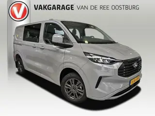 Ford Transit Custom 300 2.0 TDCI L1H1 Limited DC Dubbel Cabine 136pk BPM VRIJ (voor bedrijven)  luxe