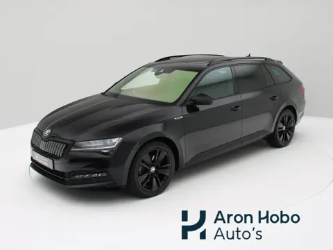 Skoda Superb Combi 1.4 TSI iV Sportline Pano, Stoelventilatie, Memory, Trekhaak