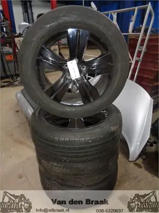 Kia Sportage 2004-2007 Velgenset aluminium 17 inch