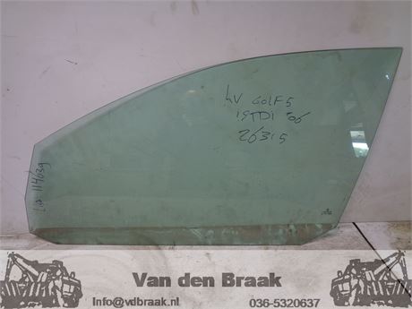 Volkswagen Golf 5drs hb 2003-2008 Portierruit links voor