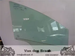 Peugeot 5008 2009-2013 Portierruit rechts voorzijde