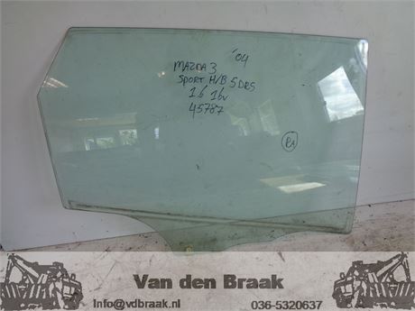 Mazda 3 5 deurs 2003-2009 Portierraam rechts achter