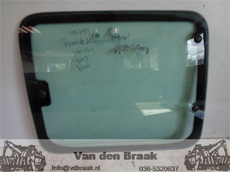 Renault Kangoo 1997-2010 Zijruit schuifdeur rechts (klap)