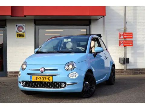 Fiat 500C 0.9 TwinAir Turbo Lounge, Cabrio, Airco, 43.000 km ! NL auto