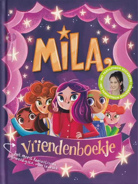 Meisje Djamila ~ Mila vriendenboekje