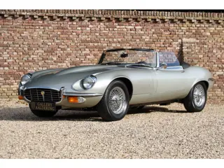 Jaguar E-Type V12 Roadster "Highly authentic" only 33.000 KM! Two owner car ,Mostly in the original 